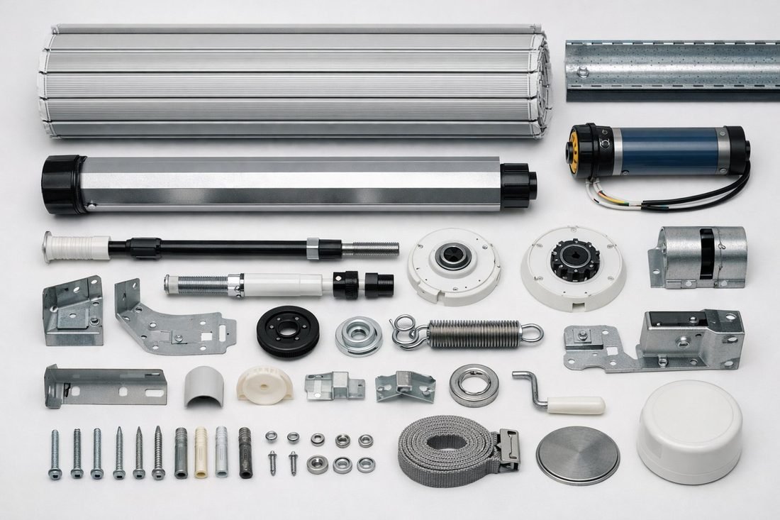 Componentes y materiales profesionales para persianas en Badalona